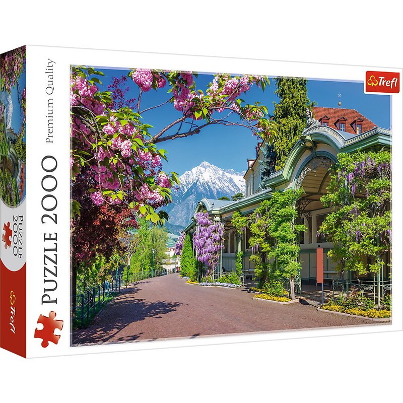 Trefl - puzzle peisaje merano italia , puzzle copii, piese 2000