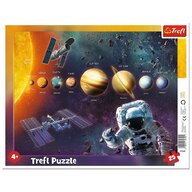 Trefl - Puzzle tip rama Sistemul solar , Puzzle Copii , Plansa, piese 25