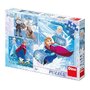 Dino - Toys - Puzzle 3 in 1 Frozen (3 x 55 piese) - 1