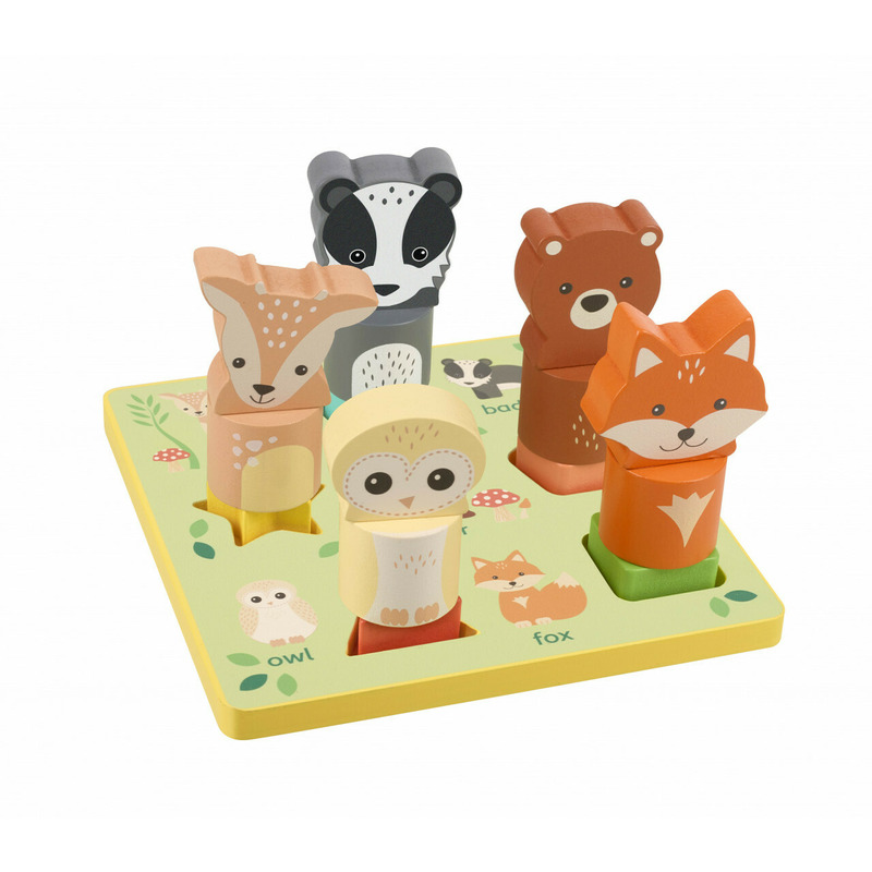 Puzzle 3D cu animale, Orange Tree Toys