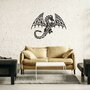 EWA - Puzzle din lemn Dragon , Puzzle Copii , Decorativ 3D, piese 344 - 3