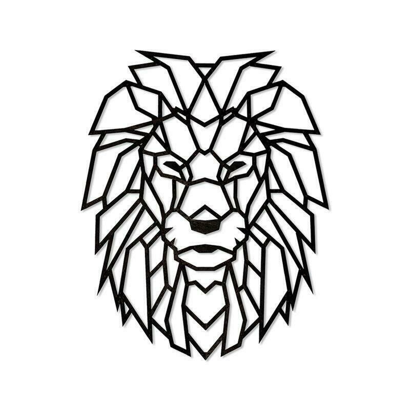 Ewa - puzzle din lemn lion , puzzle copii , decorativ 3d, piese 250
