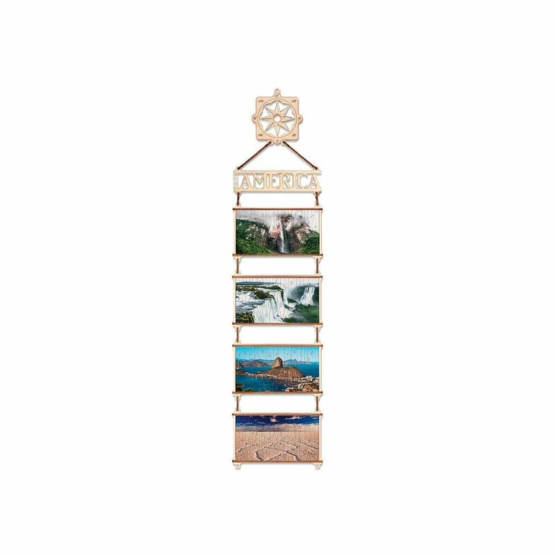Ewa - puzzle 3d din lemn, south america, 118 piese @