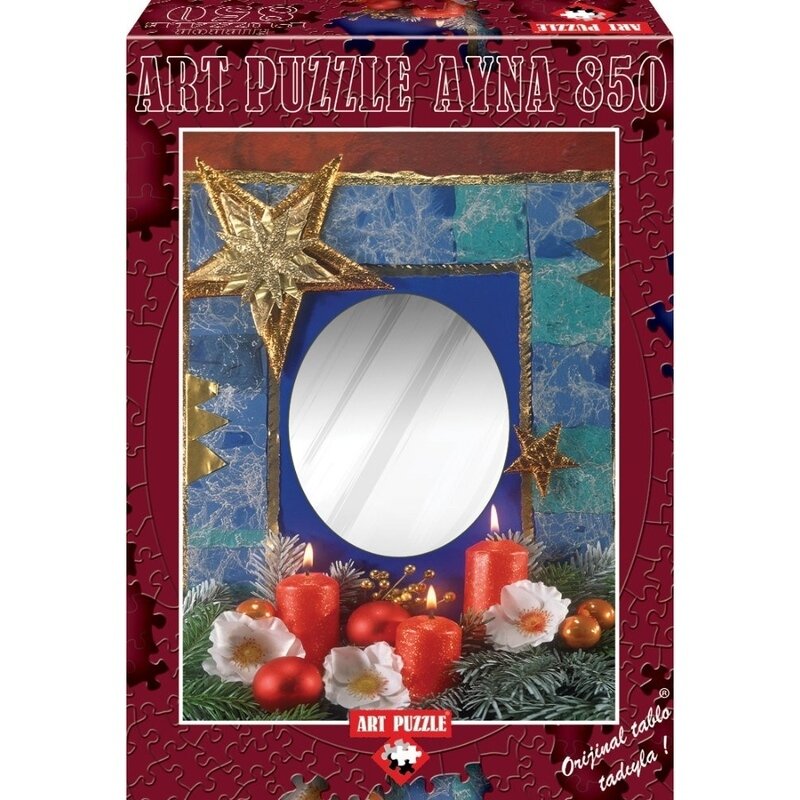 Puzzle cu oglinda 850 piese - happiness by the candlelight