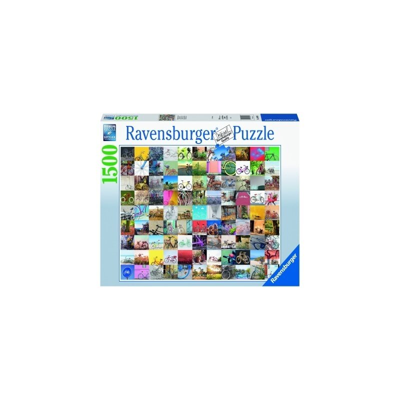 Ravensburger - PUZZLE 99 BICICLETE, 1500 PIESE