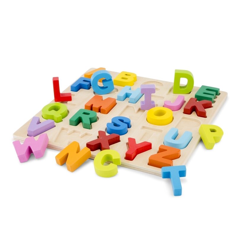 New classic toys - puzzle alfabet, litere mari