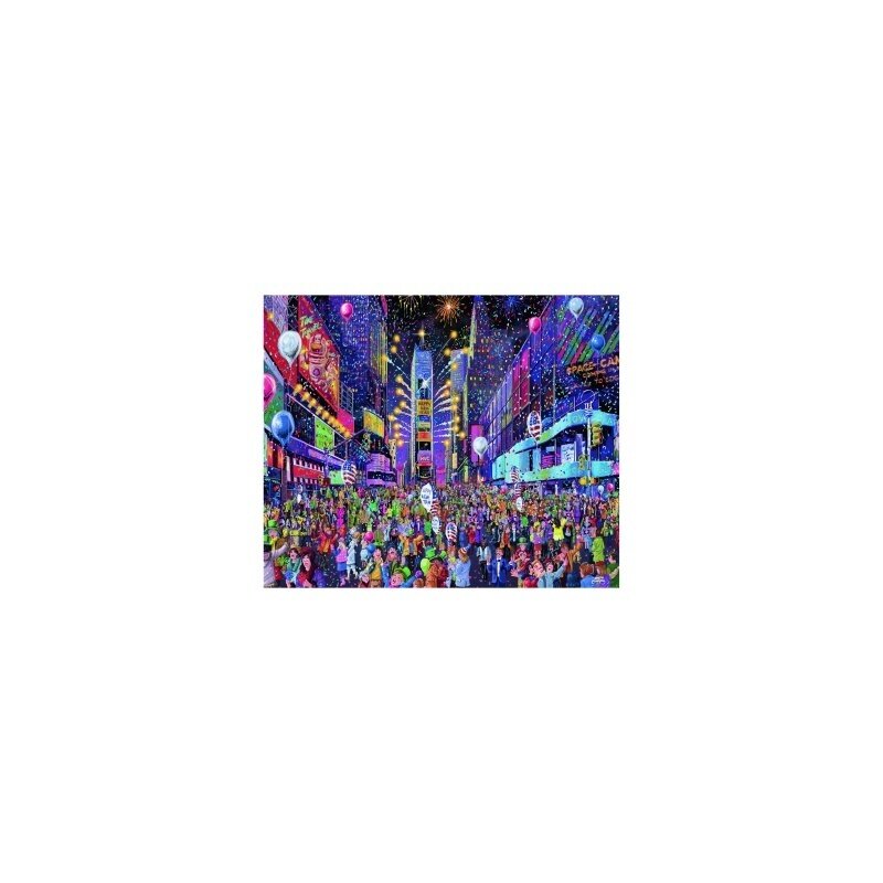 Ravensburger - puzzle anul nou time square, 500 piese