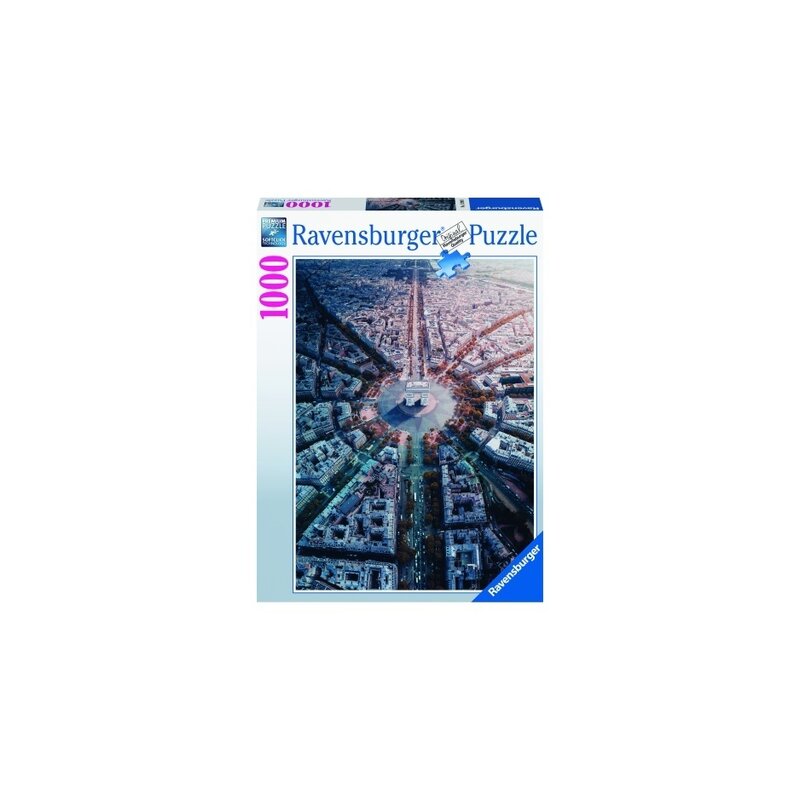 Ravensburger - puzzle arc triumf paris, 1000 piese