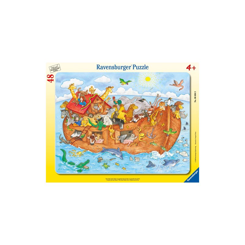 Ravensburger - puzzle arca lui noe, 48 piese