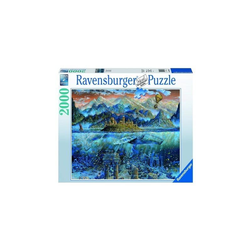 Ravensburger - puzzle balena fantastica, 2000 piese