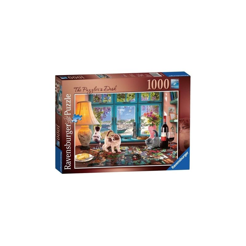 Ravensburger - PUZZLE BIROU CU PUZZLE, 1000 PIESE