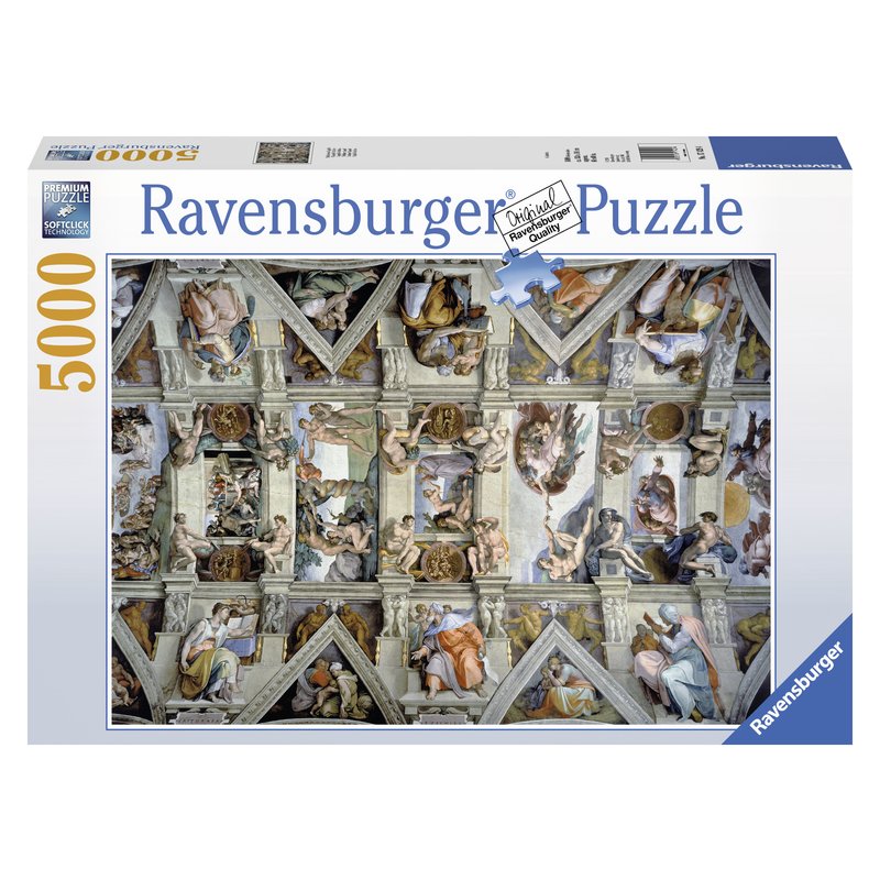 Ravensburger - Puzzle Capela Sixtina, 5000 piese
