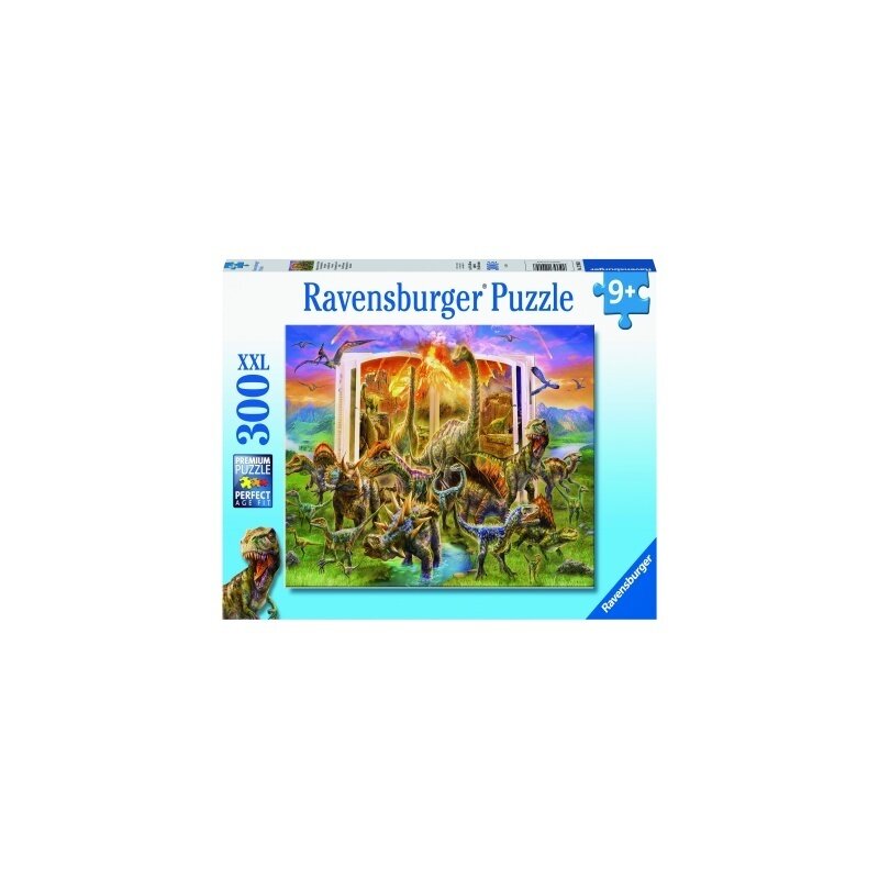 Ravensburger - puzzle cartea dinozaurilor, 300 piese