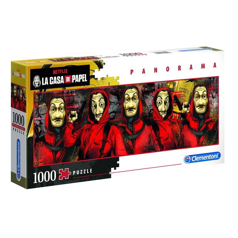 As - puzzle personaje casa de papel , puzzle copii , piese panorama, piese 1000