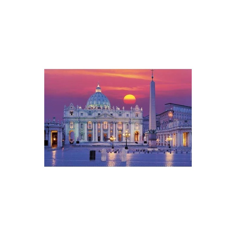 Ravensburger - puzzle catedrala sfantul petru - roma, 3000 piese