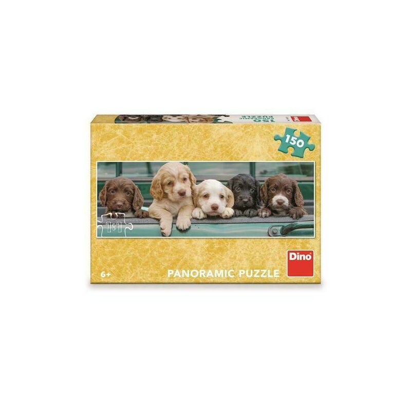 Dino - puzzle animale catelusi puzzle copii, piese 150