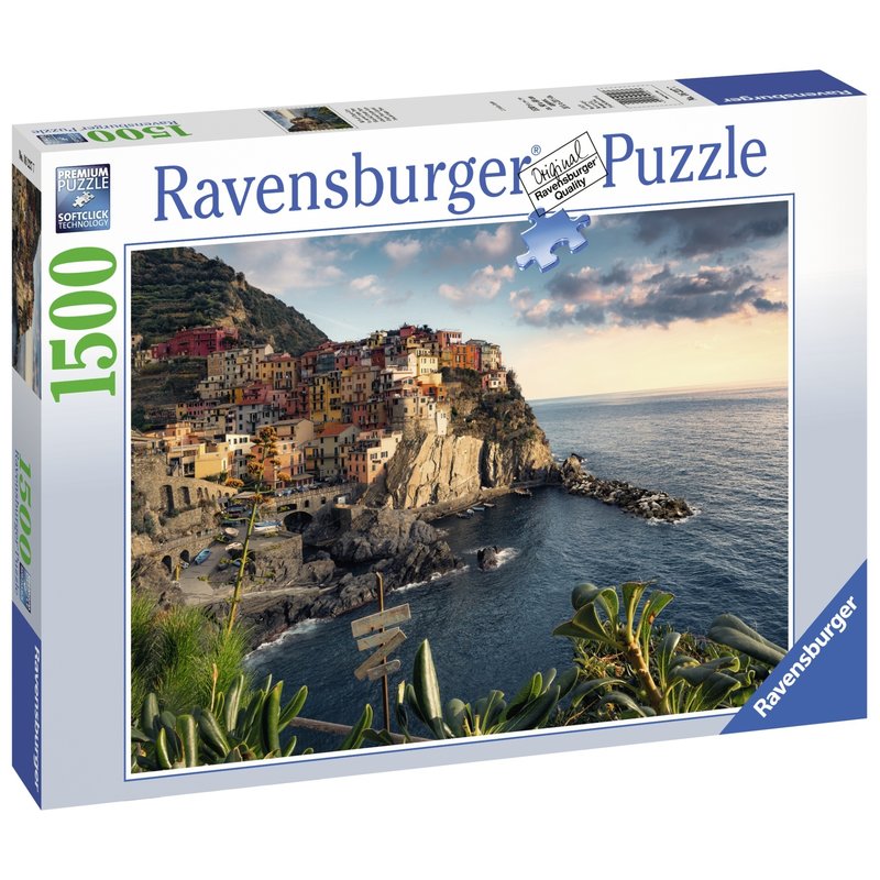 Ravensburger - Puzzle Cinque Terre, 1500 piese