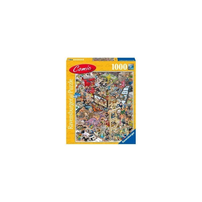 Ravensburger - puzzle comic hollywood, 1000 piese