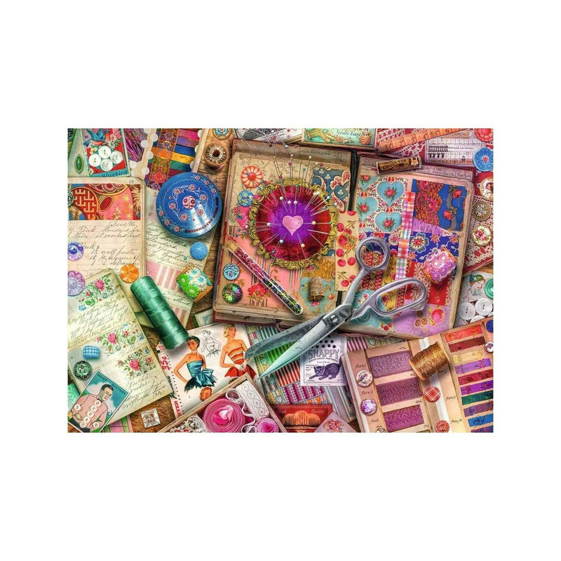 Puzzle croitorie vintage, 1000 piese