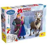 Puzzle personaje Regatul de gheata , Puzzle Copii , De colorat, piese 60