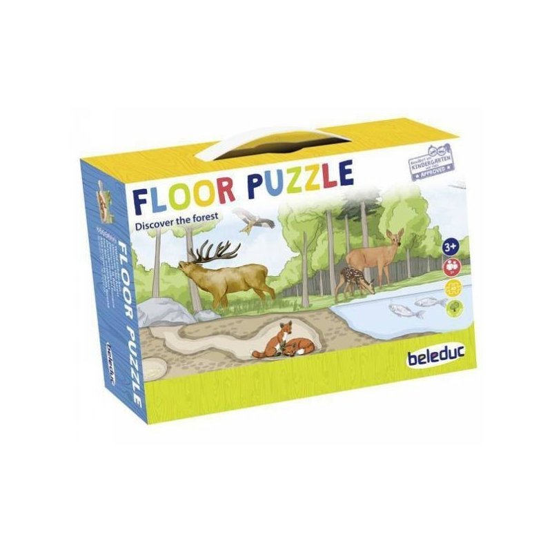 Beleduc - puzzle de podea descopera padurea