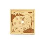 Viga - Puzzle din lemn Oaie , Puzzle Copii , Cu piese mari, piese 9 - 3