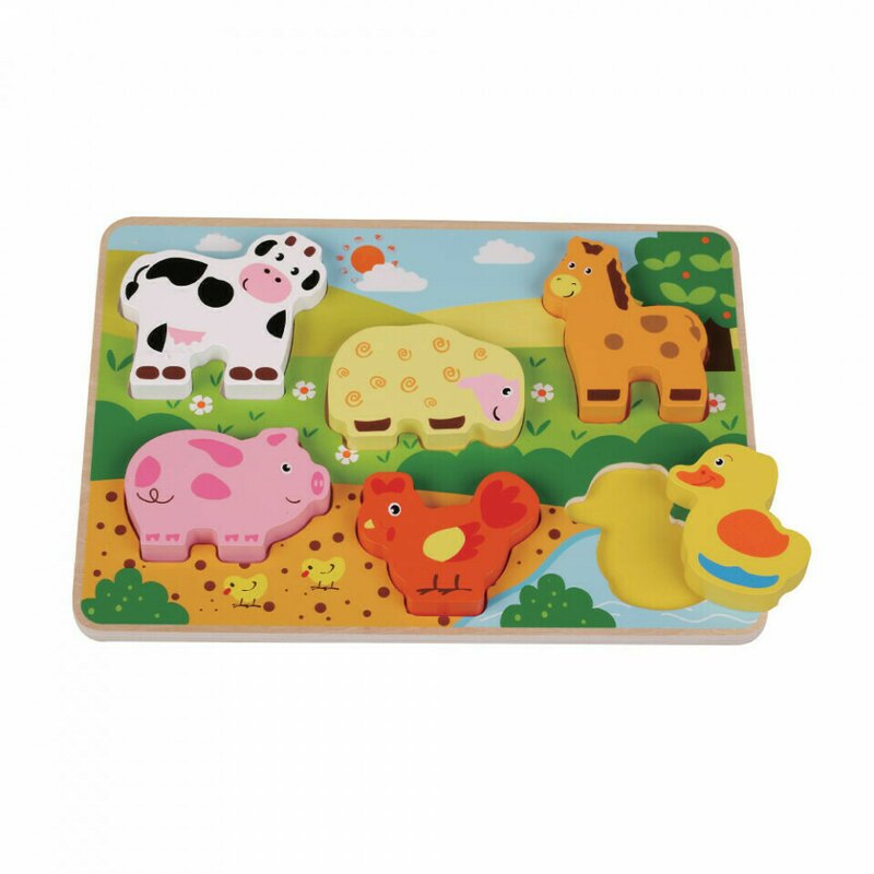 Jumini - puzzle din lemn ferma jumini
