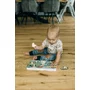 Puzzle muzical din lemn, Free2Play, Cu animalute de la ferma, Cu sunete, Cu maner, Stimuleaza simturile, invatarea prin joc si imaginatia, 29,8 x 21,2 x 3,8 cm, Farm - 6
