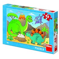 Dino - Toys - Puzzle zauri prietenosi 48 piese
