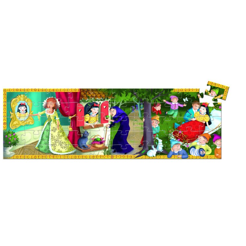 Djeco - puzzle alba ca zapada