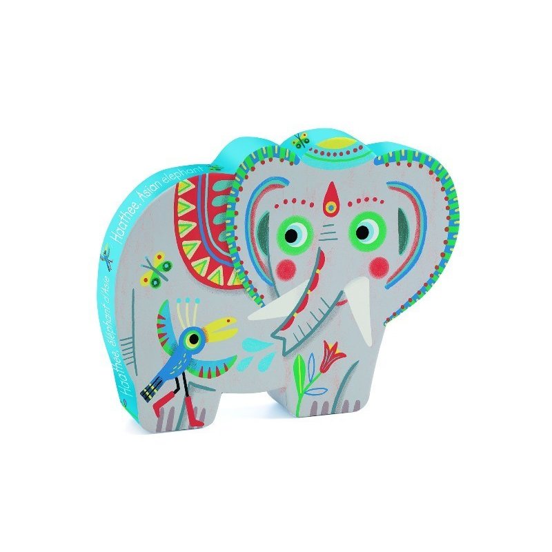 Djeco - puzzle elefantul asiatic
