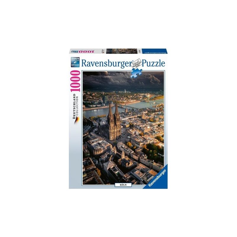 Ravensburger - PUZZLE DOMUL DIN KÖLN, 1000 PIESE