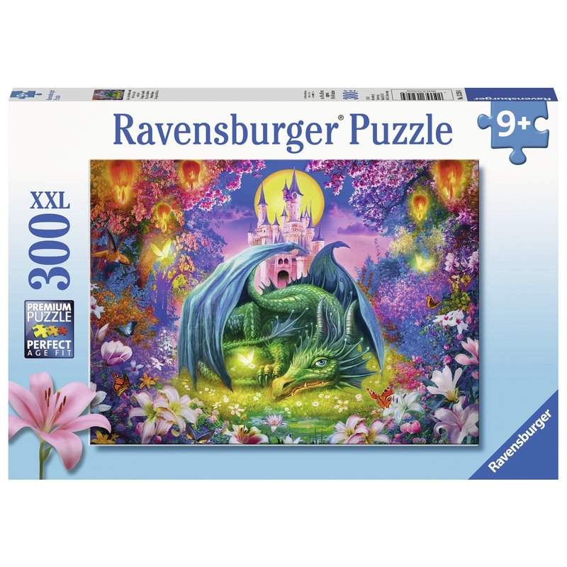 Ravensburger - puzzle dragon mistic, 300 piese