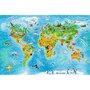 Trefl - Puzzle educativ Harta lumii , Puzzle Copii, piese 104 - 2