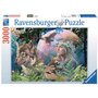 Ravensburger - Puzzle peisaje Femeia din padure Puzzle Adulti, piese 3000 - 2