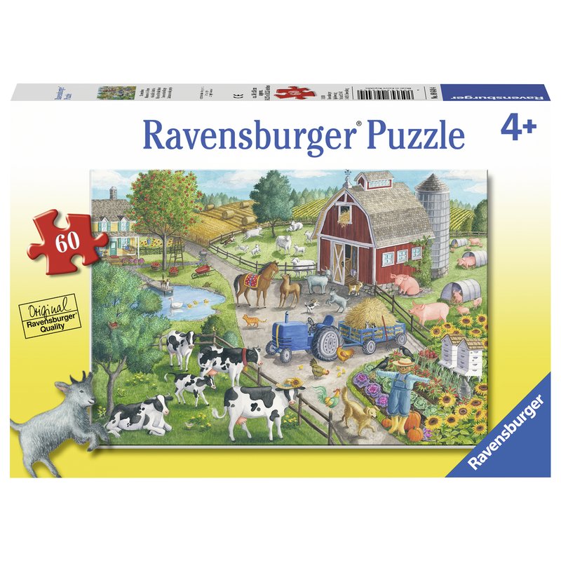Ravensburger - puzzle ferma, 60 piese