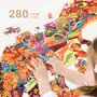 Mideer - Puzzle forma Dinozaur, 280 piese  MD3083 - 3
