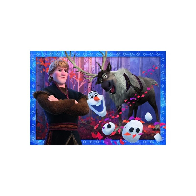 Ravensburger - puzzle frozen ii, 2x24 piese