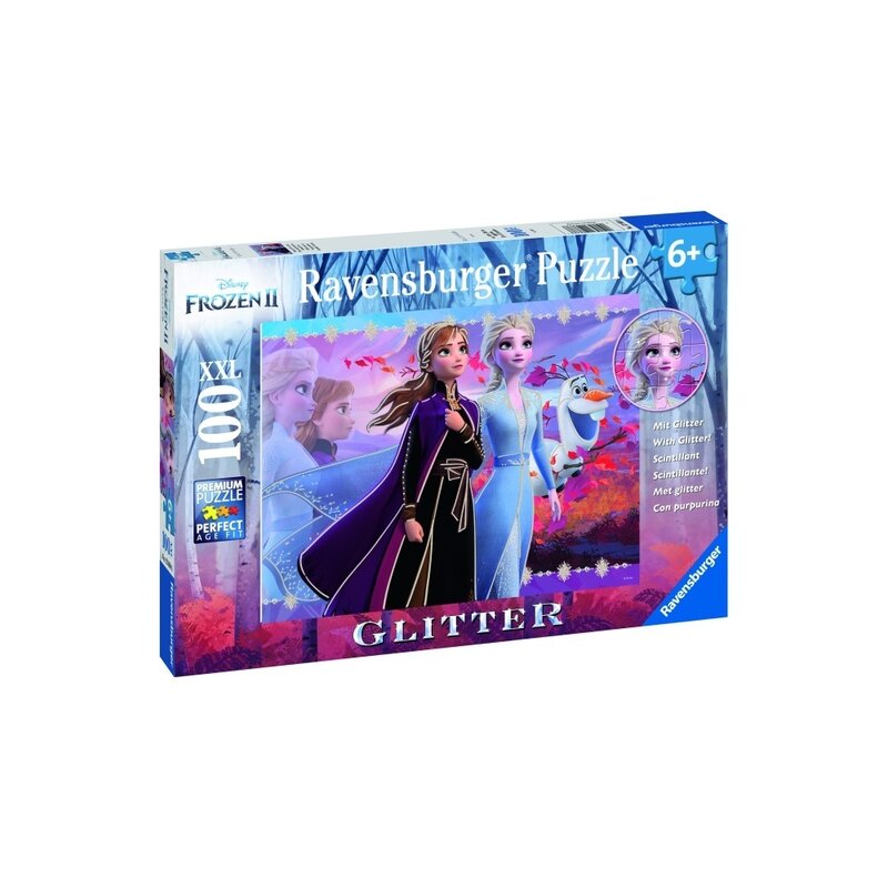 Ravensburger - puzzle frozen ii elsa&anna, 100 piese