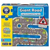 Orchard Toys - Puzzle gigant de podea traseu masini, 20 piese