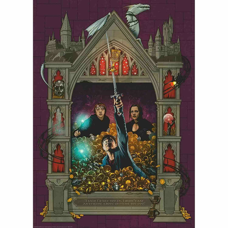 Puzzle harry potter si talismanele mortii partea 2, 1000 piese