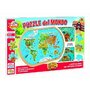 RS Toys - Puzzle Harta lumii  din lemn - 3