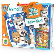 THE LEARNING JOURNEY - Puzzle de podea Animale prieteni Inalt Puzzle Copii, piese 50