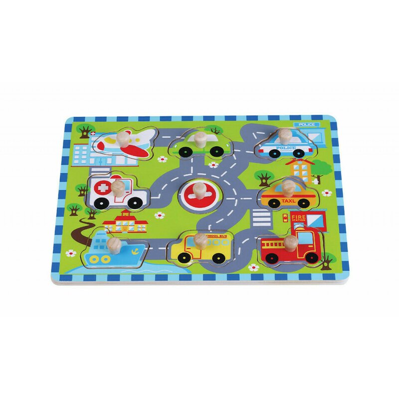 Jumini - puzzle incastrat masini jumini