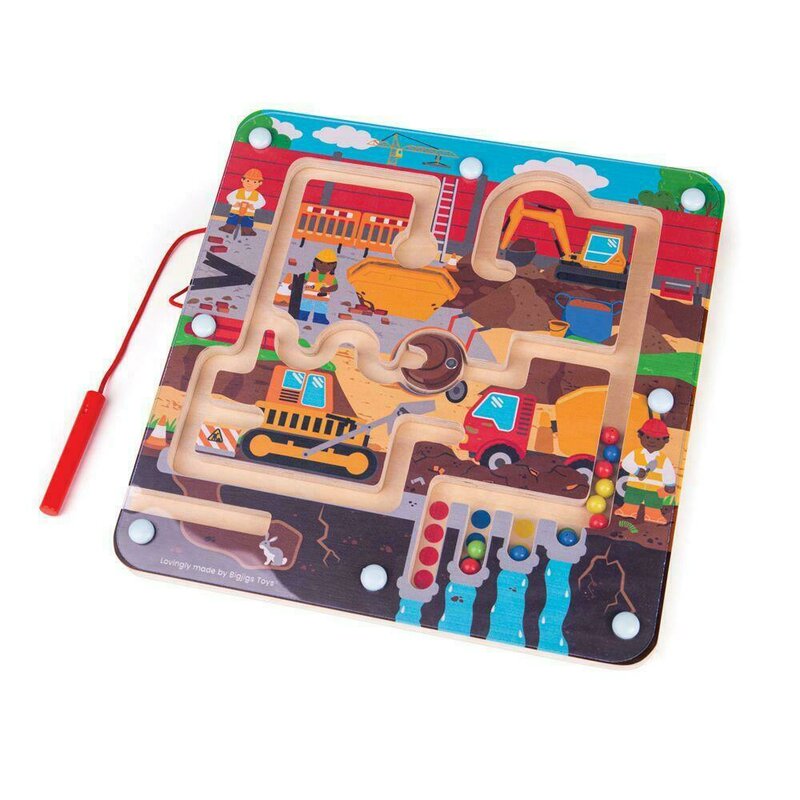 Bigjigs toys - puzzle labirint - pe santier