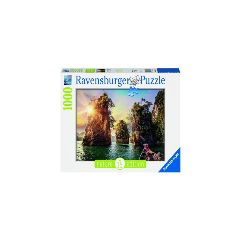 Ravensburger - puzzle lacul cheow, 1000 piese
