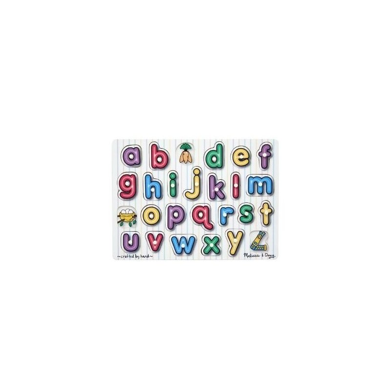 Melissa & doug - puzzle lemn alfabet melissa and doug