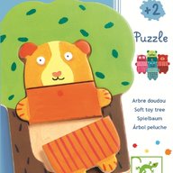 Djeco - Puzzle lemn Copacelul vesel