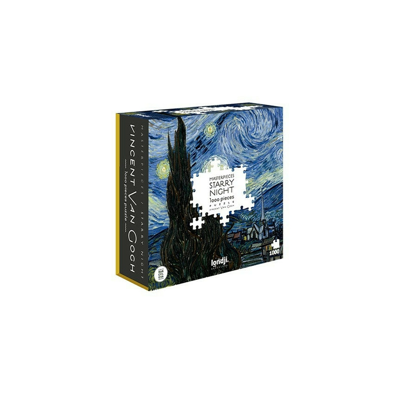 Puzzle Londji 1000 piese, van Gogh Noapte instelata