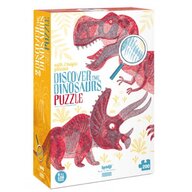 Londji - Puzzle educativ Descopera dinozaurii , Puzzle Copii, piese 200